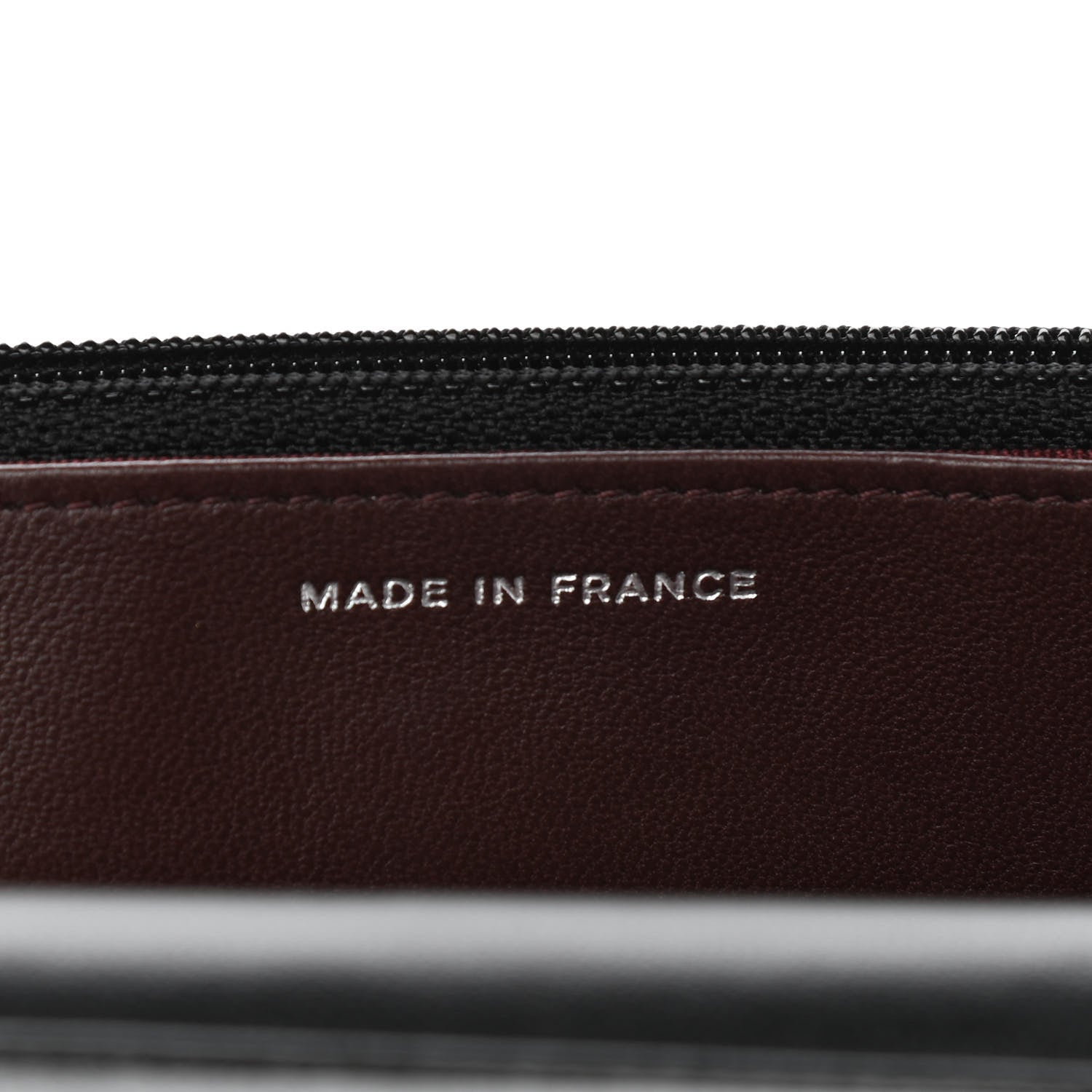 Chanel Lambskin Quilted Wallet On Chain WOC Black 7 of 11