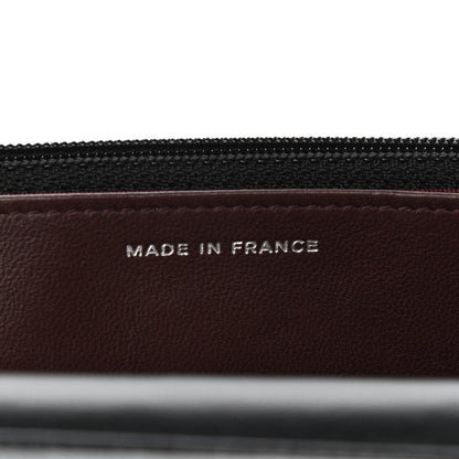 Chanel Lambskin Quilted Wallet On Chain WOC Black 7 of 11