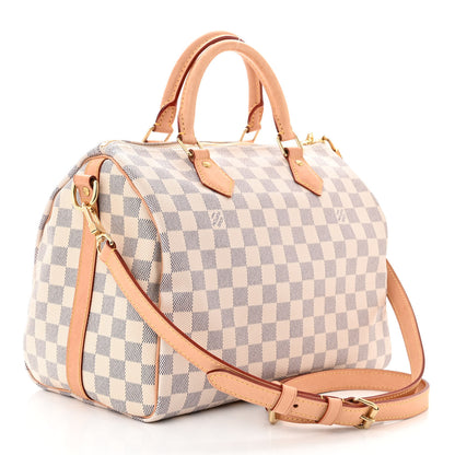 Louis Vuitton Damier Azur Speedy Bandouliere 30 3 of 9