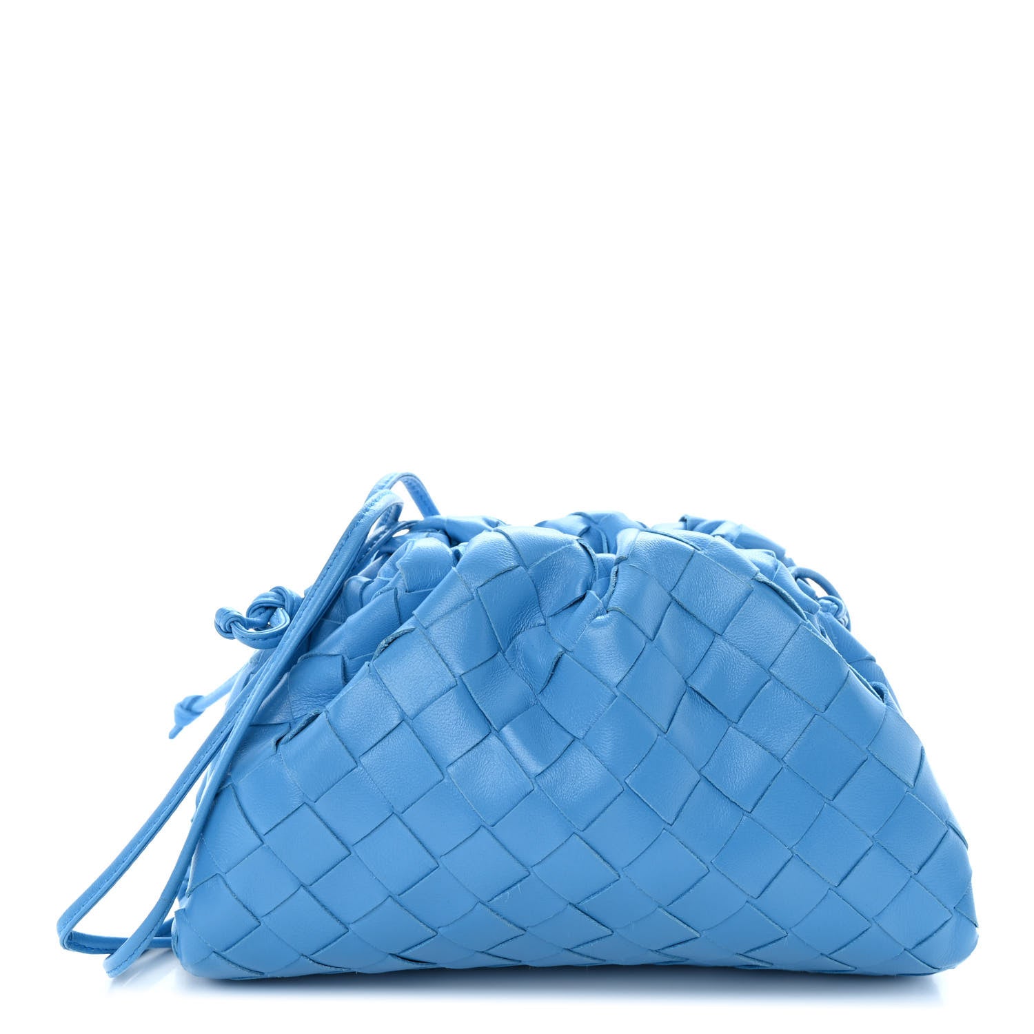 Bottega Veneta Nappa Intrecciato The Mini Pouch Swimming Pool 1 of 10