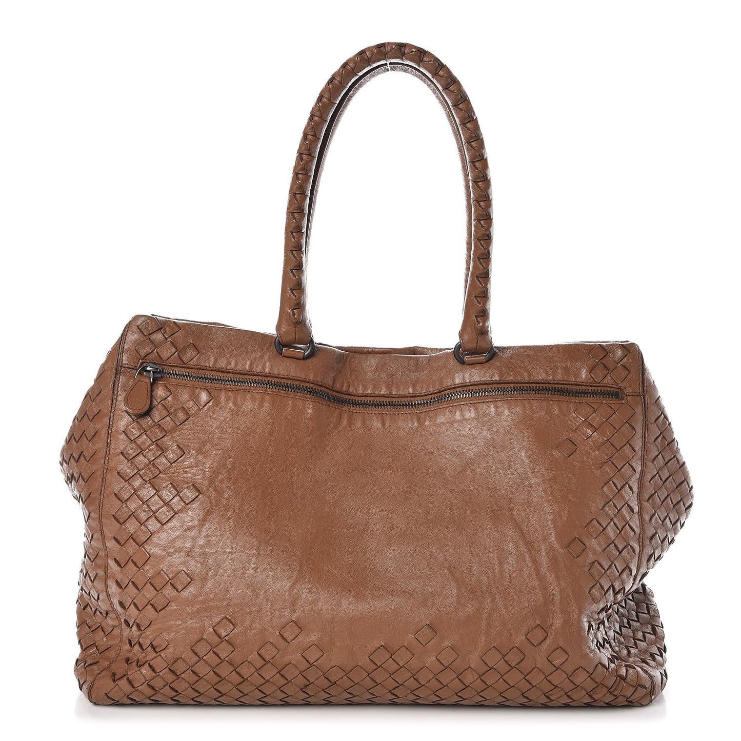 Lambskin Intrecciato Brera Cigar