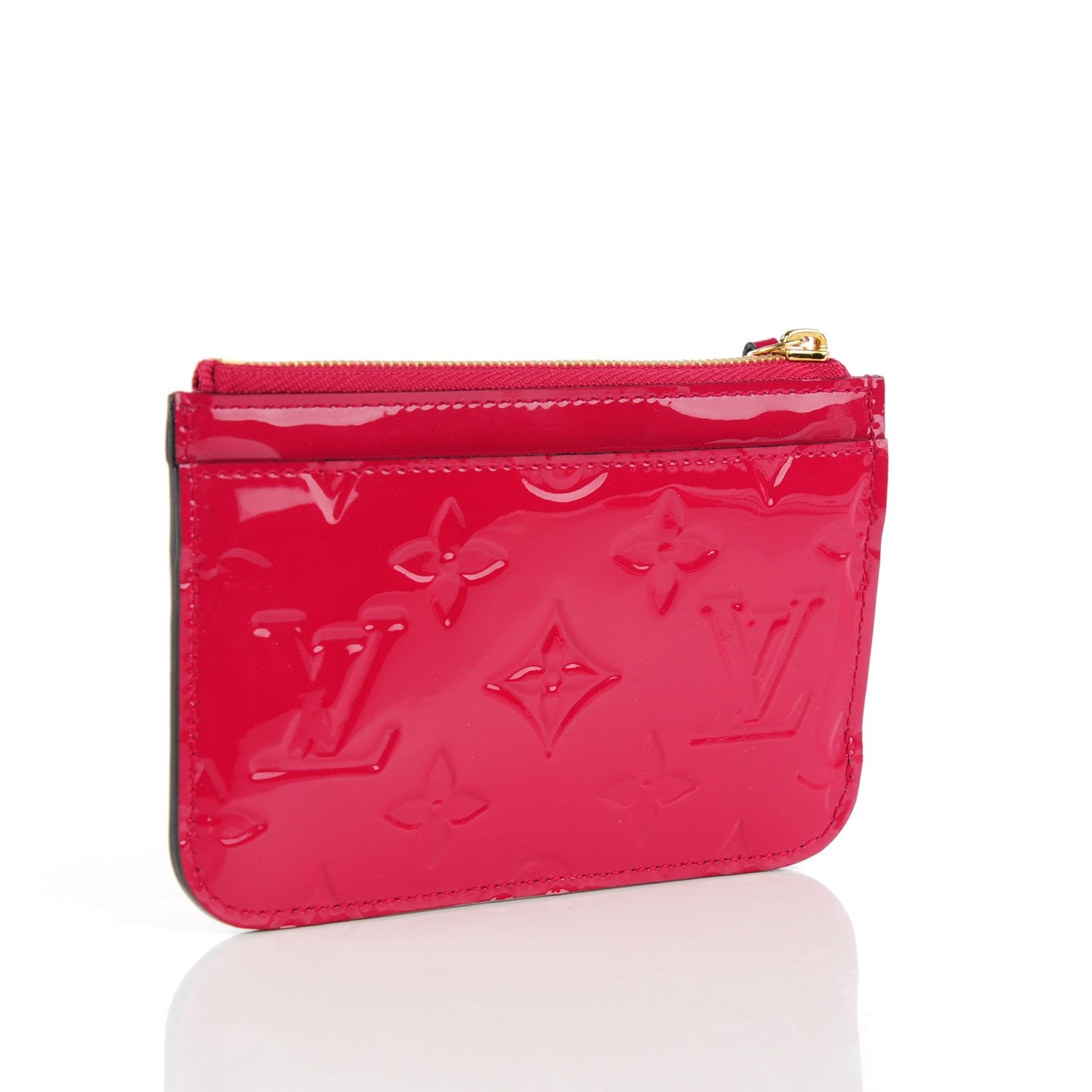 Louis Vuitton Vernis Key Pouch Rose Indien 3 of 7