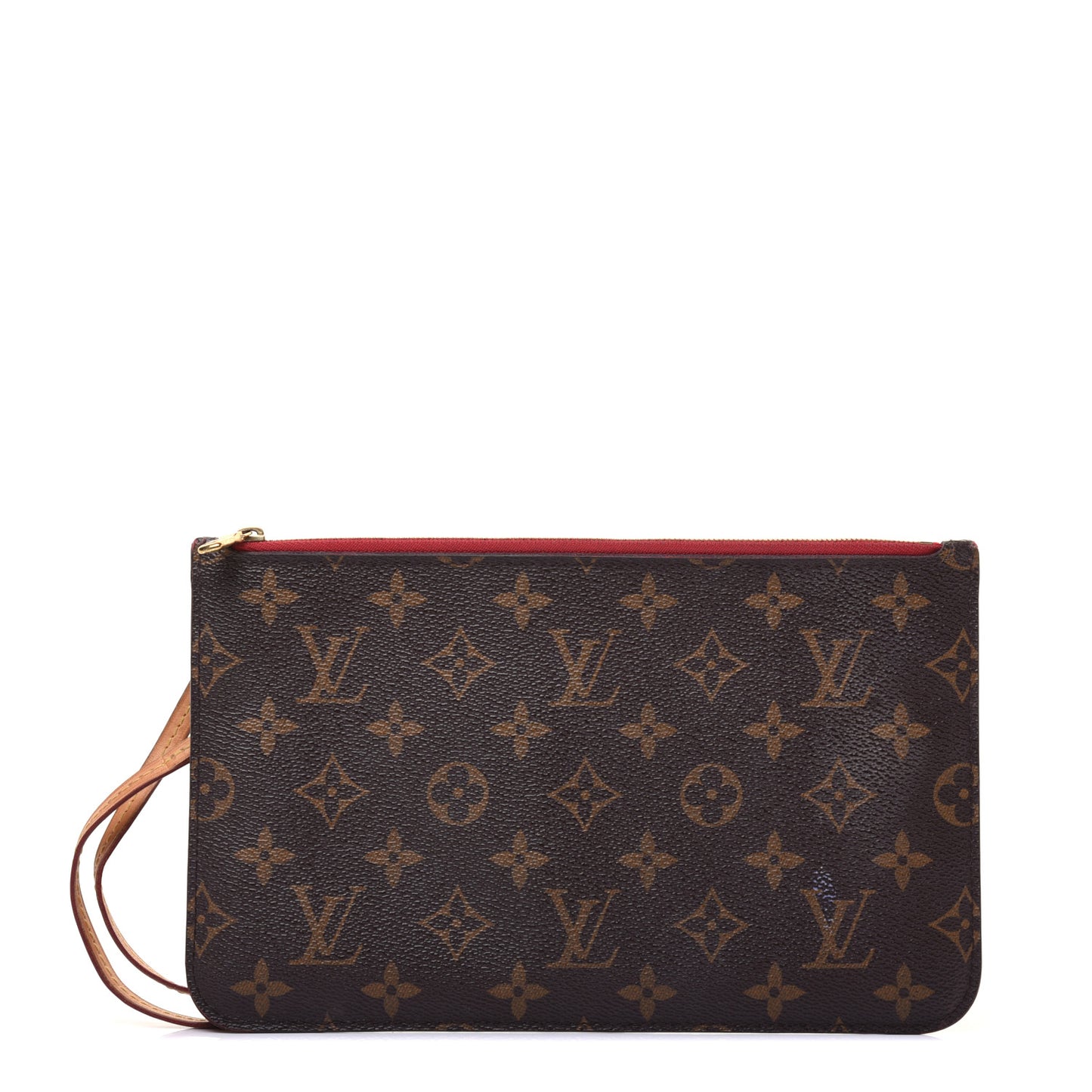 Monogram Neverfull MM GM Pochette Cherry