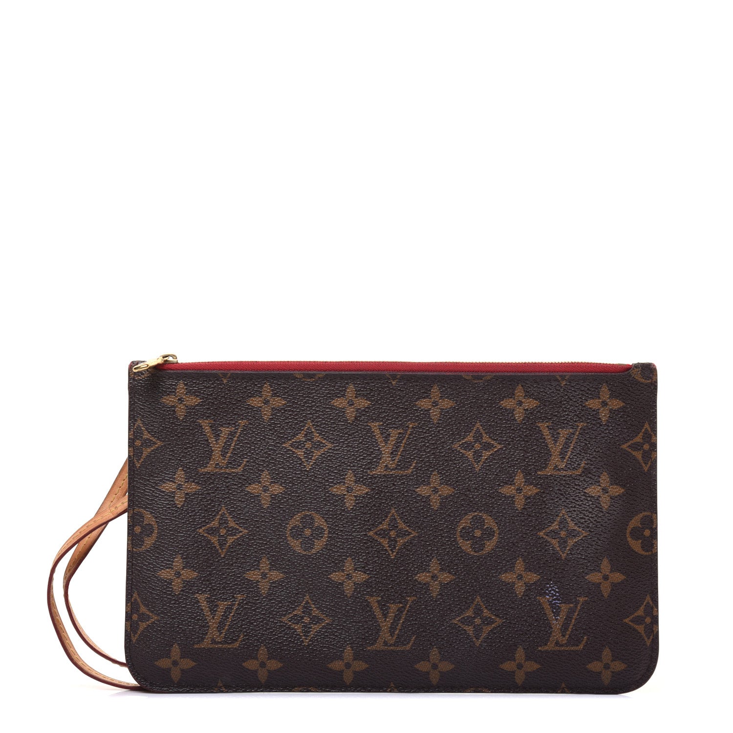 Louis Vuitton Monogram Neverfull MM GM Pochette Cherry 1 of 17