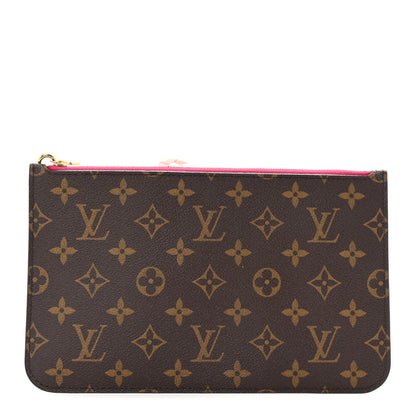 Louis Vuitton Monogram Neverfull MM GM Pochette Pivoine 1 of 7