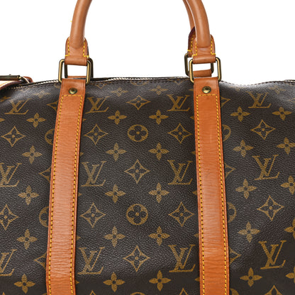 Louis Vuitton Monogram Keepall Bandouliere 50 8 of 23