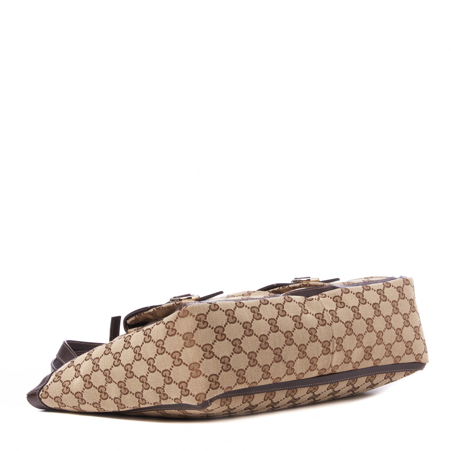 Gucci Monogram Abbey D Ring Tote Dark Brown 3 of 8