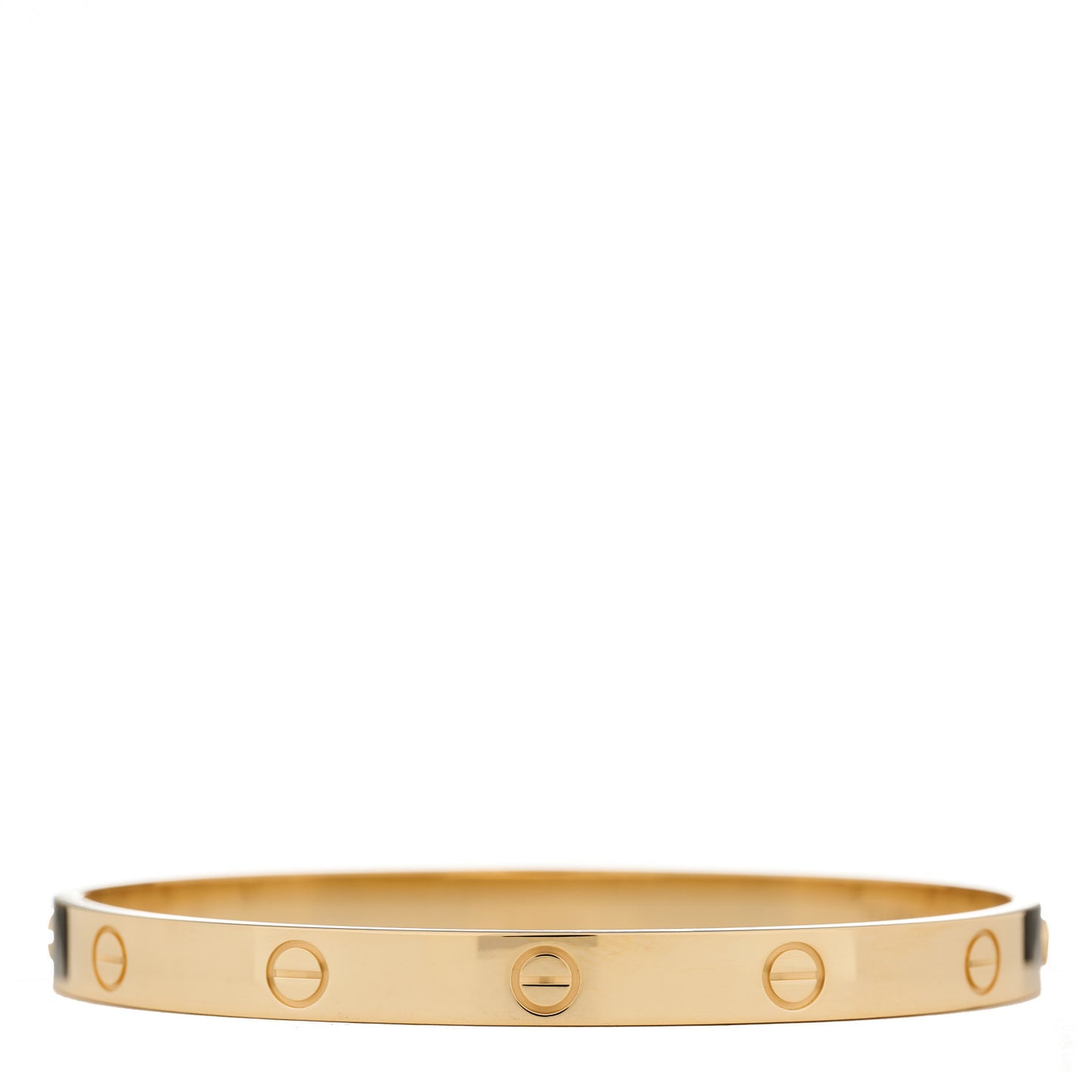 18K Yellow Gold LOVE Bracelet 19