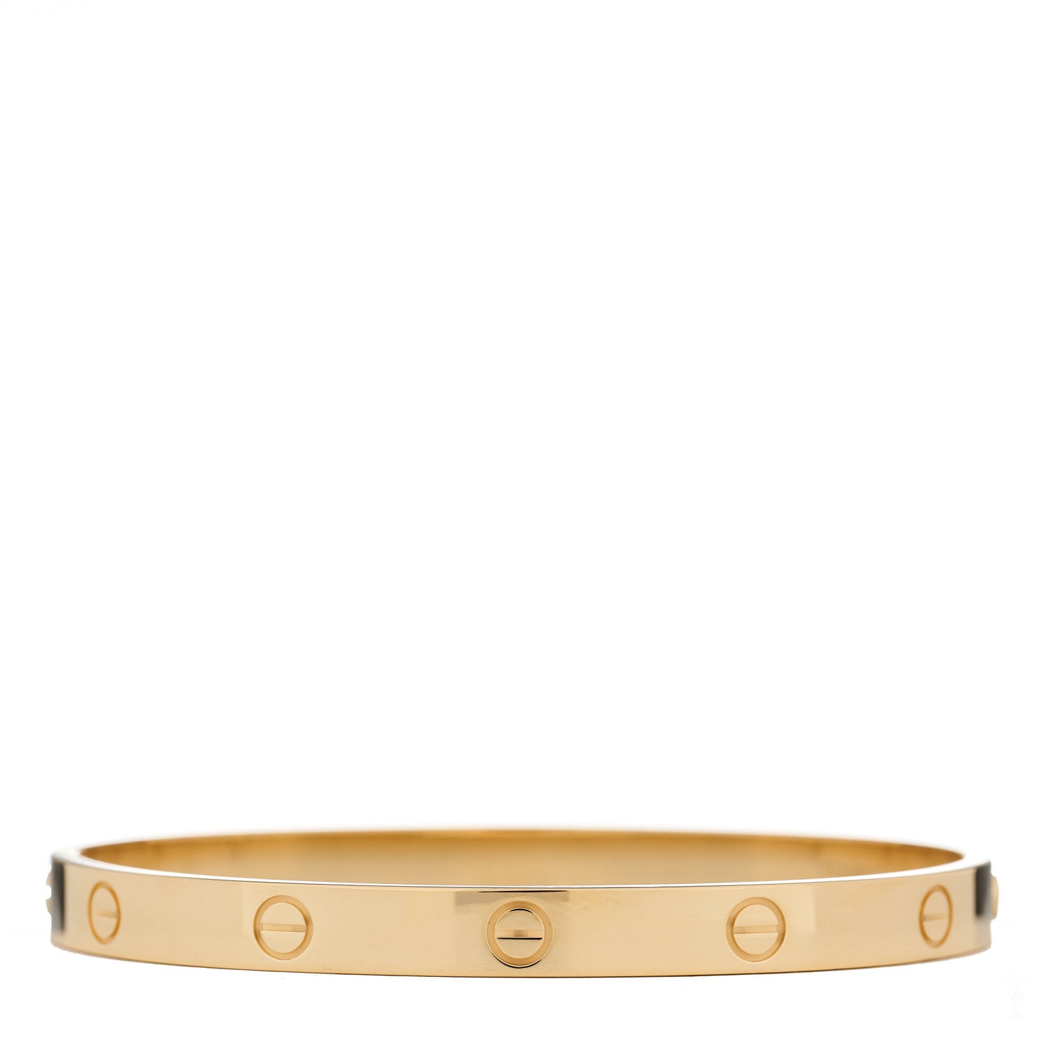 Cartier 18K Yellow Gold LOVE Bracelet 19 2 of 6