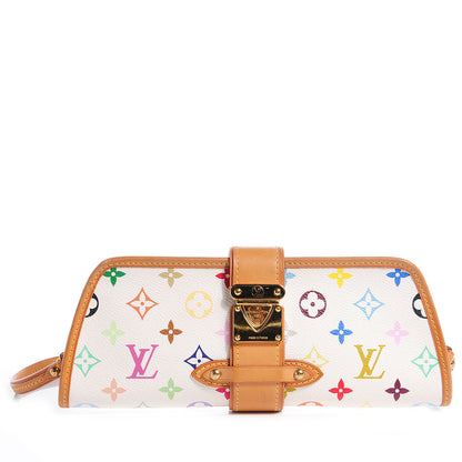 Louis Vuitton Monogram Multicolor Shirley White 1 of 7
