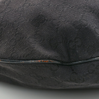 Gucci Monogram Web GG Reins Hobo Black 9 of 13