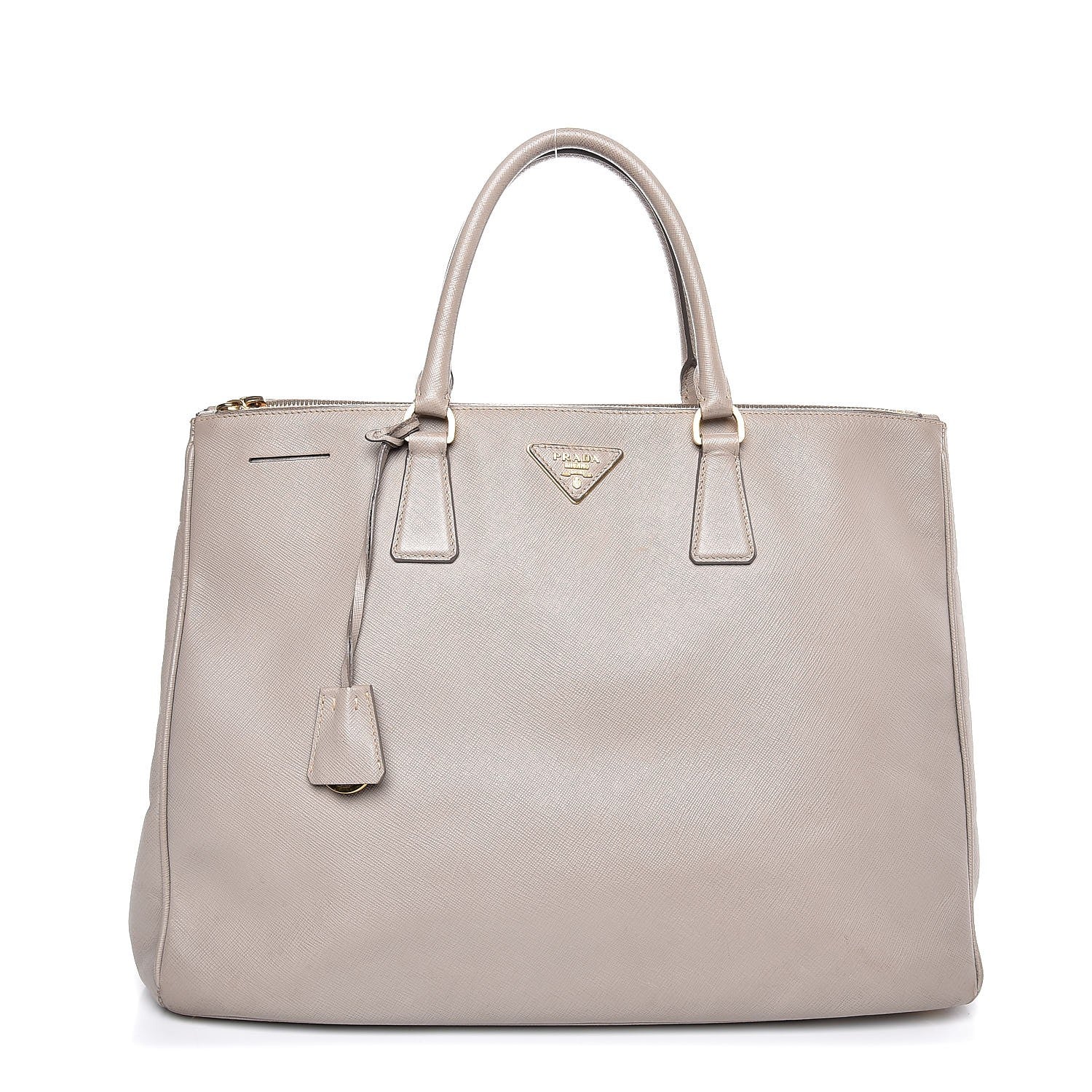 Prada Saffiano Lux Extra Large Galleria Double Zip Tote Argilla 1 of 18