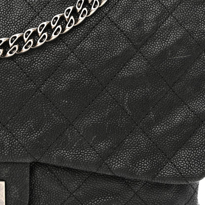 Chanel Washed Caviar Quilted 2.55 Reissue 227 Bijoux Chain Flap Black 11 of 11