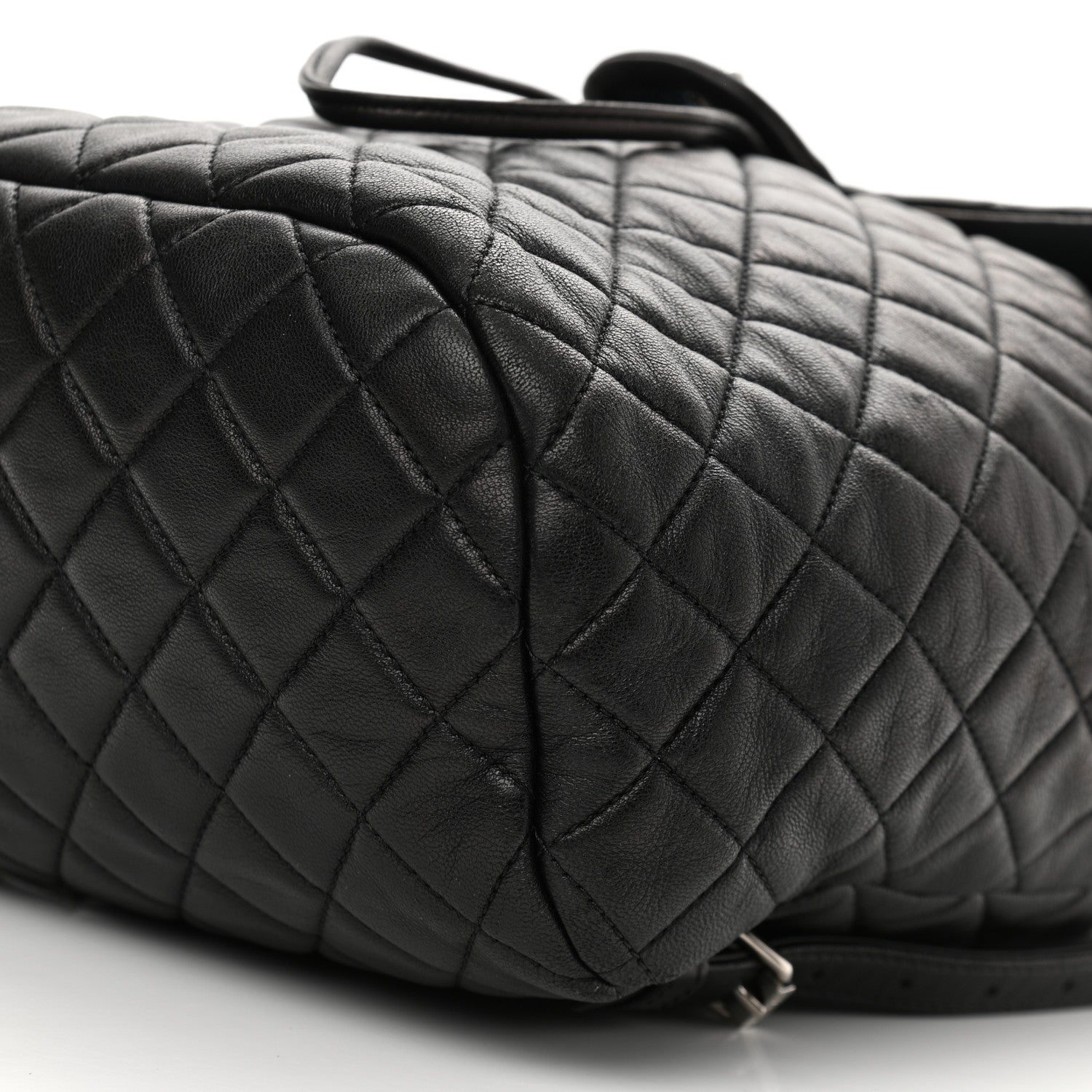 Chanel Lambskin Quilted Large Urban Spirit Backpack Black 10 of 14