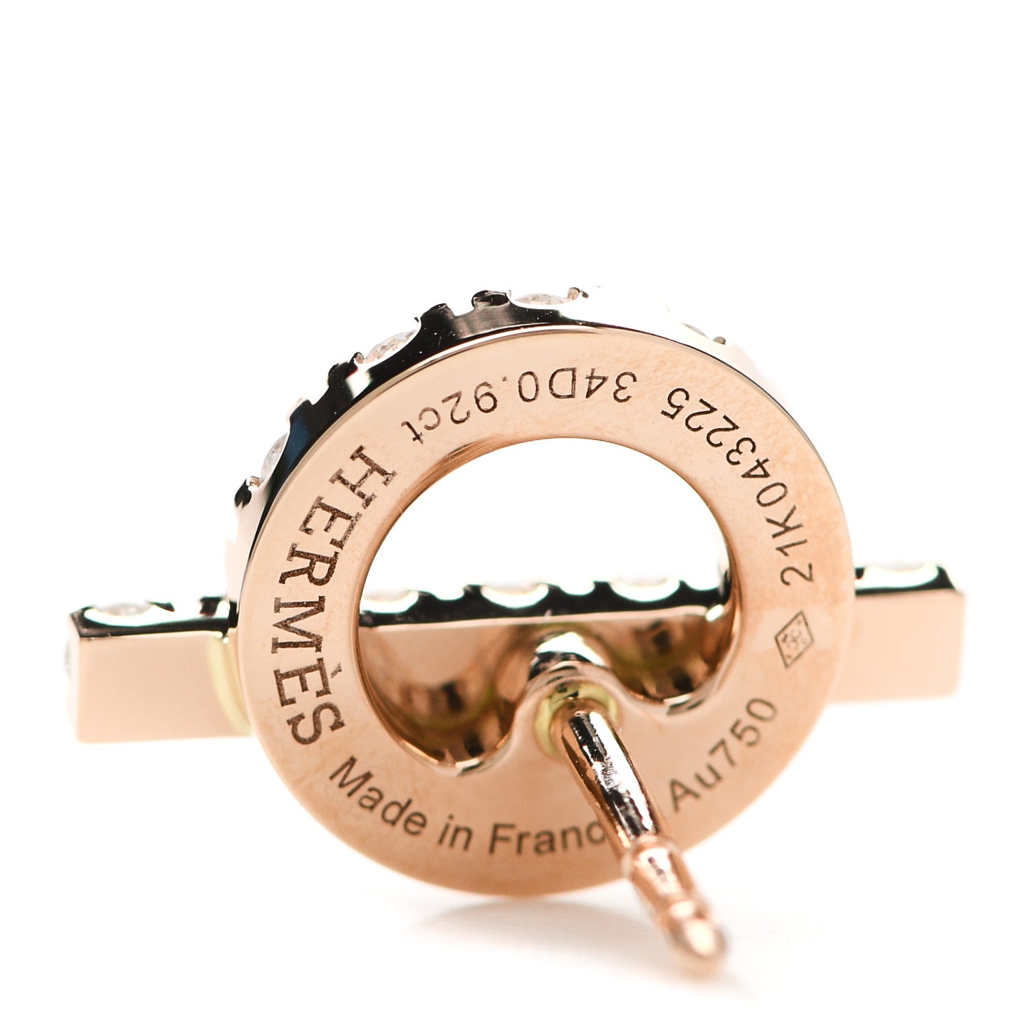 18K Rose Gold Diamond Finesse Earrings