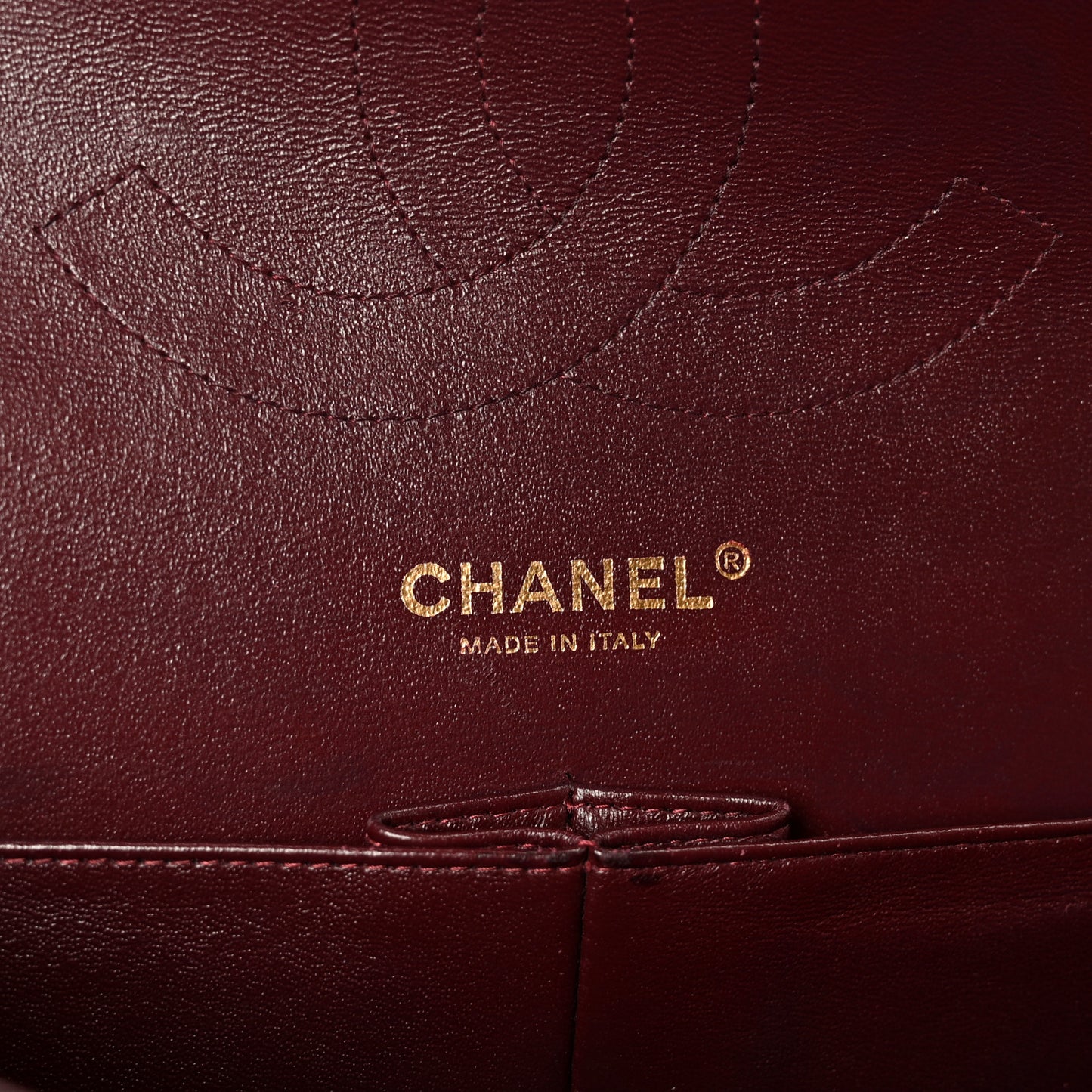 Lambskin Quilted Jumbo Double Flap Black