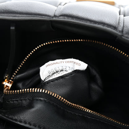 Bottega Veneta Nappa Maxi Intreccio Padded Cassette Crossbody Bag Black 6 of 6