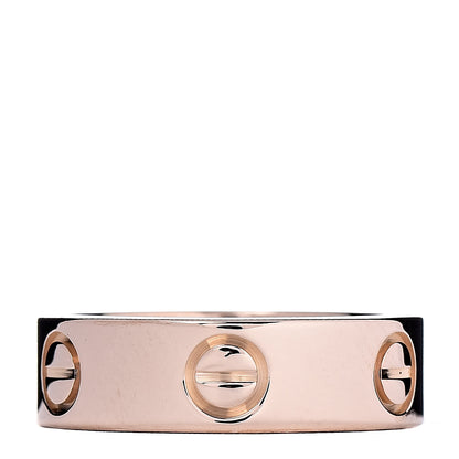 Cartier 18K Pink Gold 5.5mm LOVE Ring 50 5.25 1 of 5
