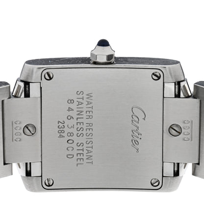 Cartier Stainless Steel 20mm Tank Francaise Quartz Watch 4 of 4