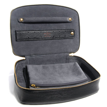 Louis Vuitton Epi Monte Carlo Jewelry Box Black 5 of 8