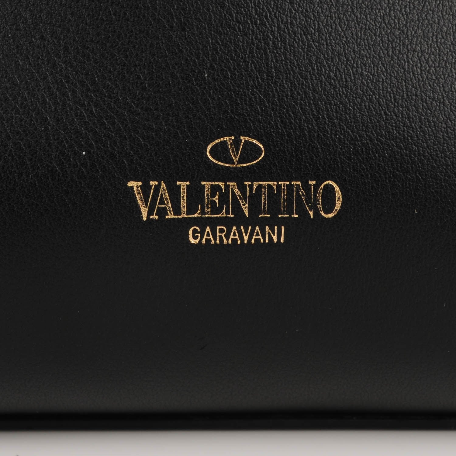 Valentino Garavani Vitello Mini Rockstud Double Handle Tote Black 7 of 7