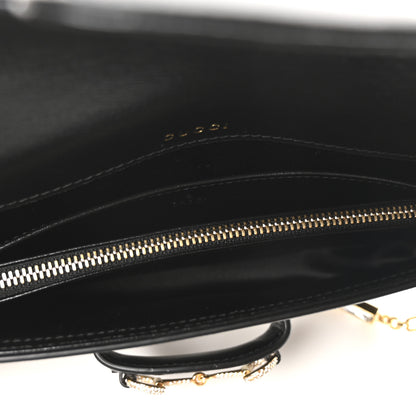 Gucci Azalea Calfskin Crystal Horsebit 1955 Mini Bag	 Black 5 of 10
