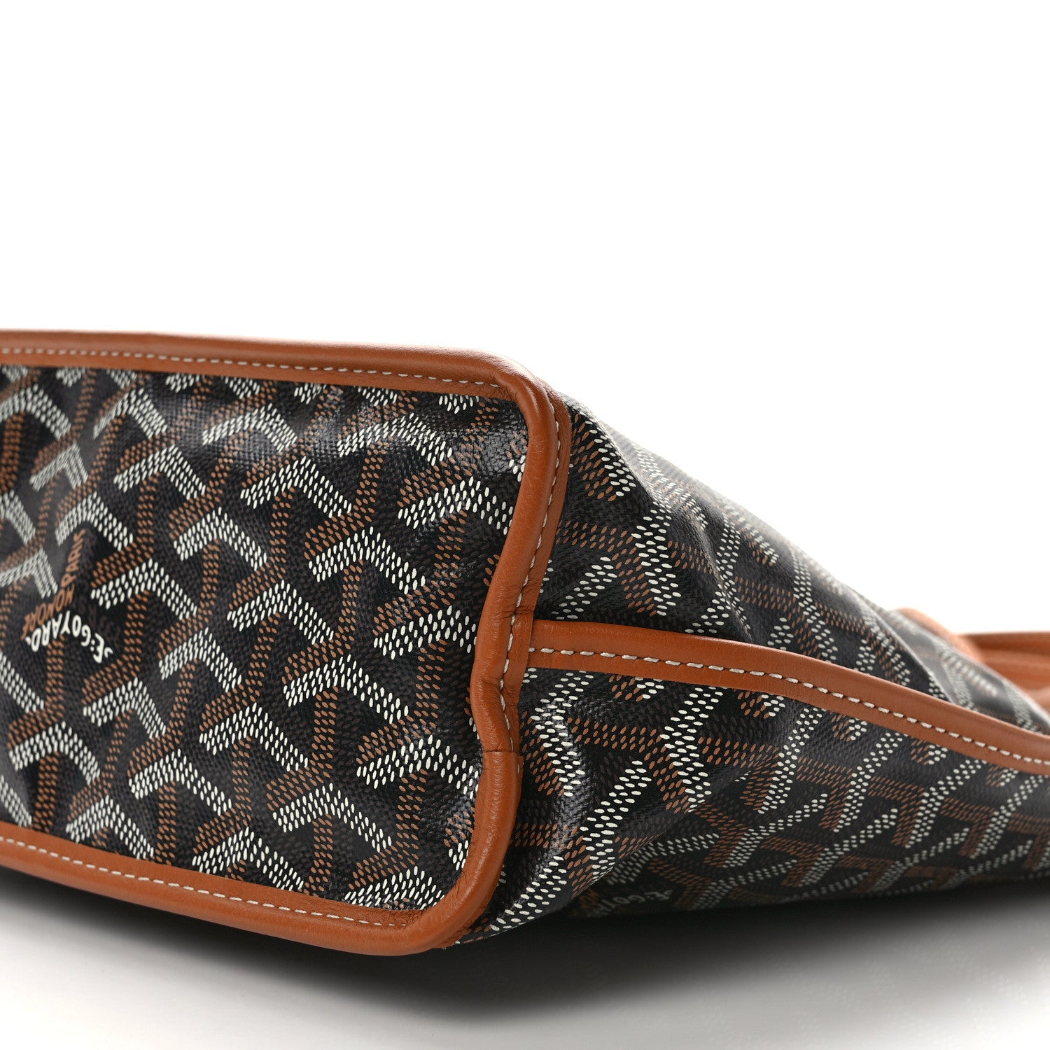Goyard Goyardine Reversible Mini Anjou Black Gold 10 of 10