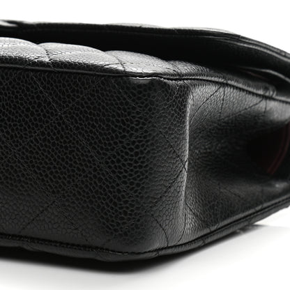 Chanel Caviar Quilted Medium Double Flap Black 5 of 10
