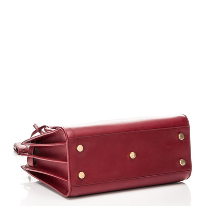 Saint Laurent Calfskin Baby Sac De Jour Red 4 of 5
