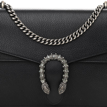 Gucci Dollar Calfskin Crystal Medium Dionysus Shoulder Bag Black Black Diamond 8 of 11