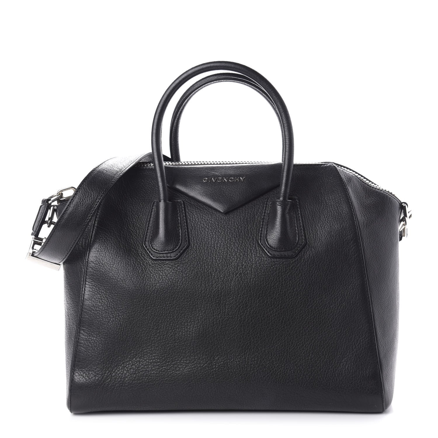 Givenchy Sugar Goatskin Medium Antigona Black 1 of 11