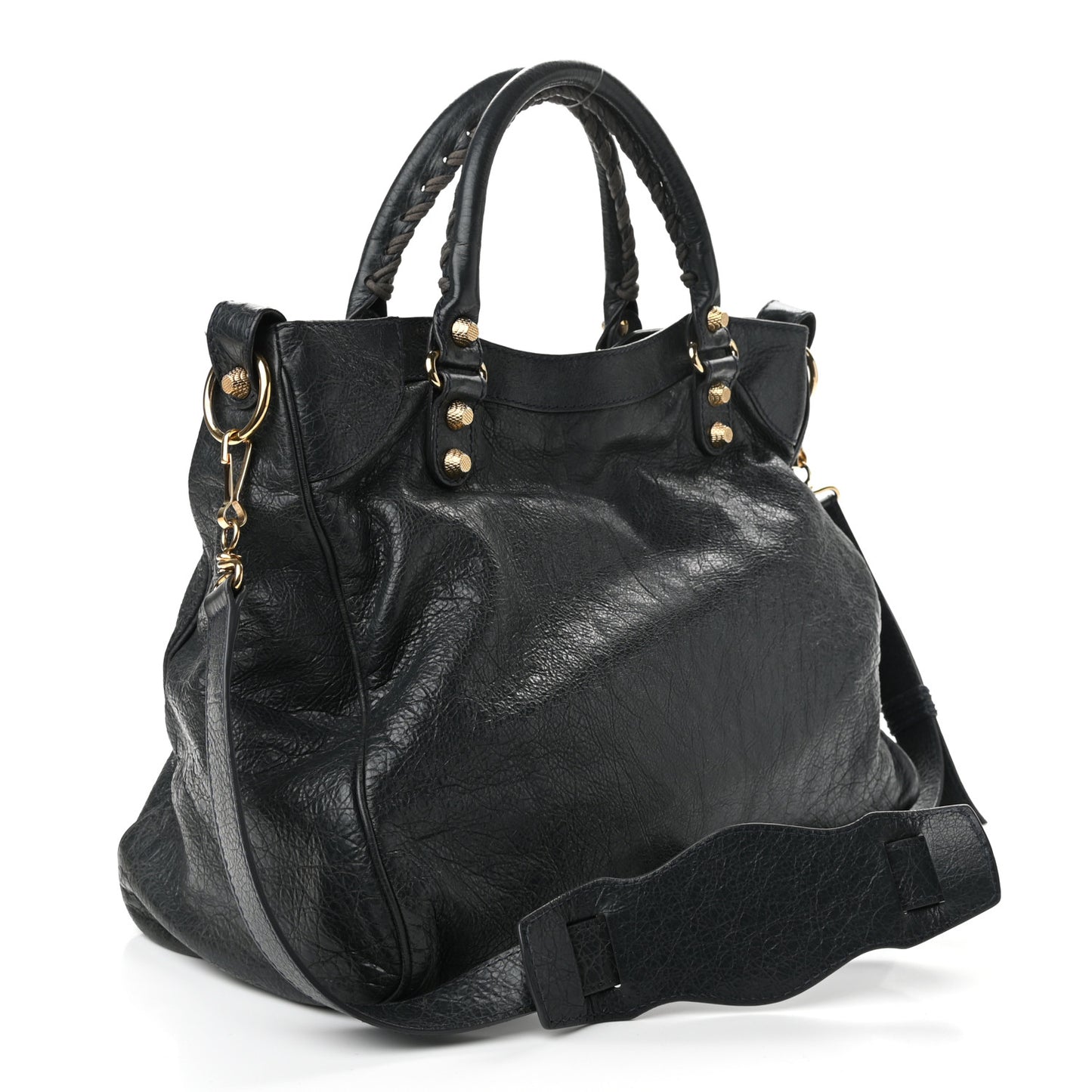 Agneau Giant 12 Gold Hardware Velo Anthracite