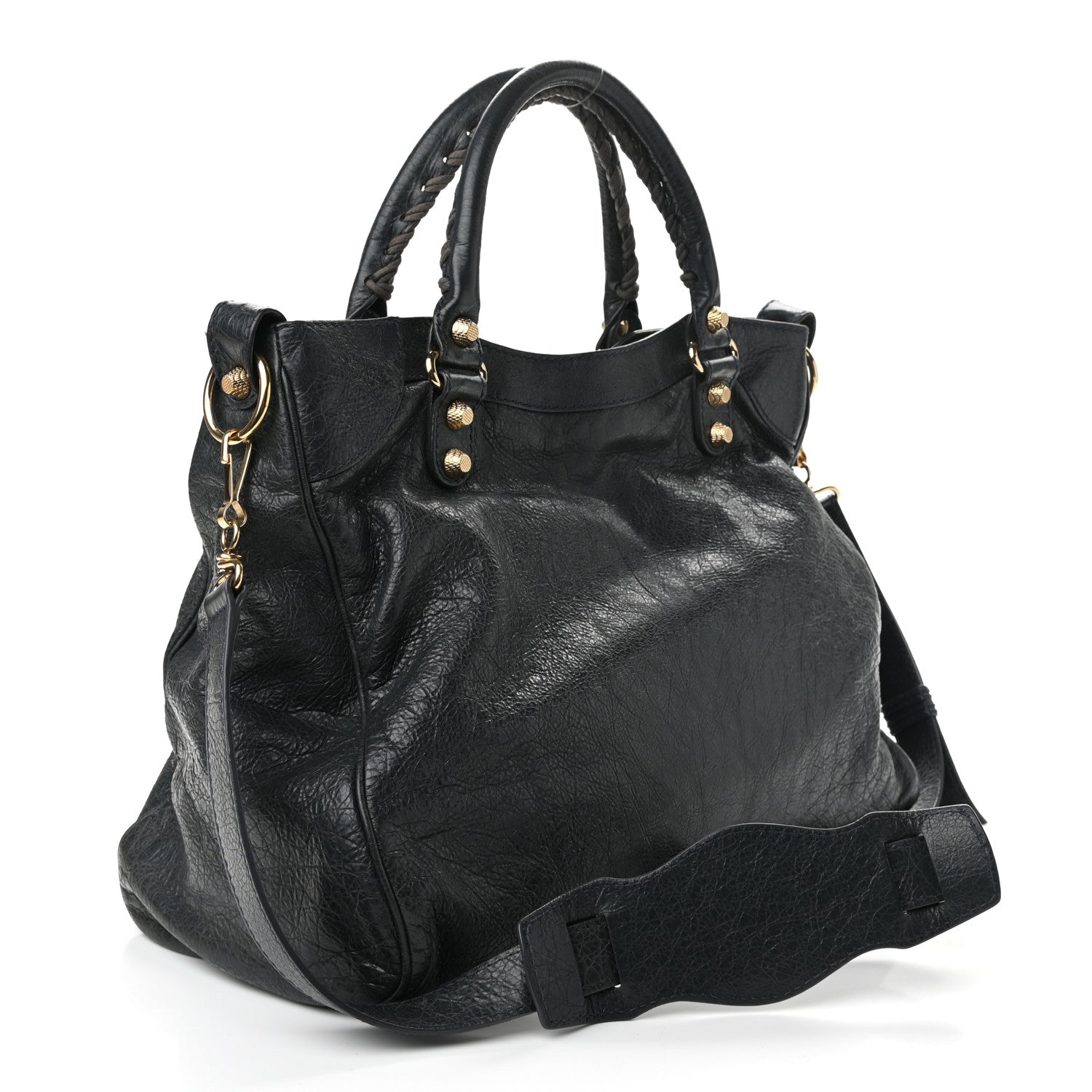 Balenciaga Agneau Giant 12 Gold Hardware Velo Anthracite 3 of 9