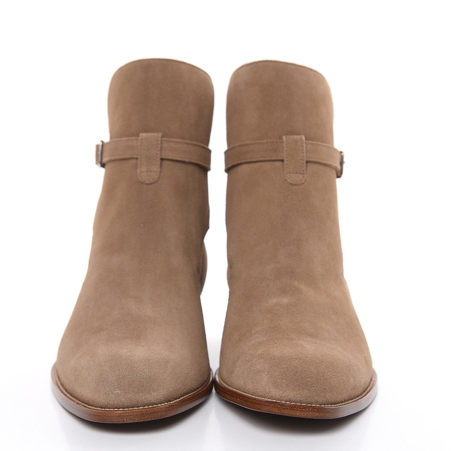 Saint Laurent Jodhpur Suede Mens Wyatt 30 Boots 45 New Sigaro 2 of 8