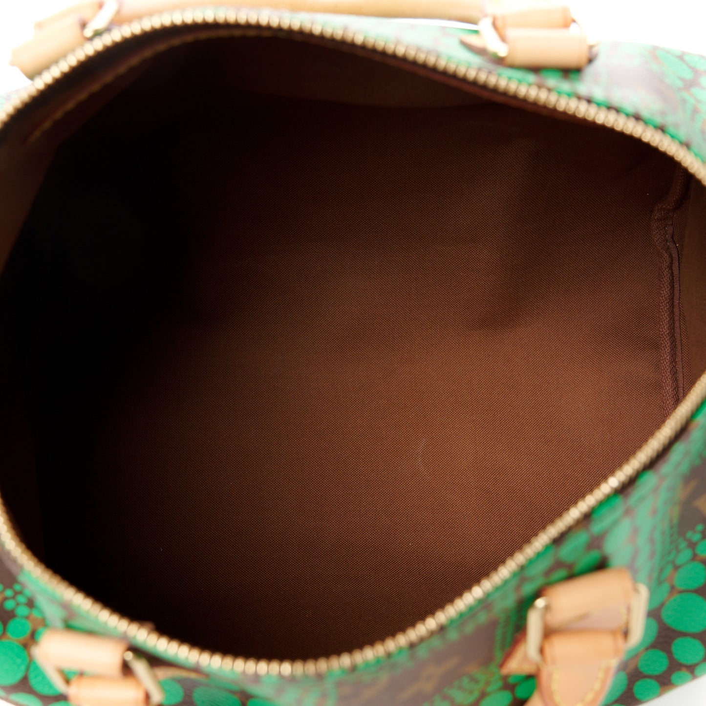 Monogram Kusama Town Speedy 30 Green
