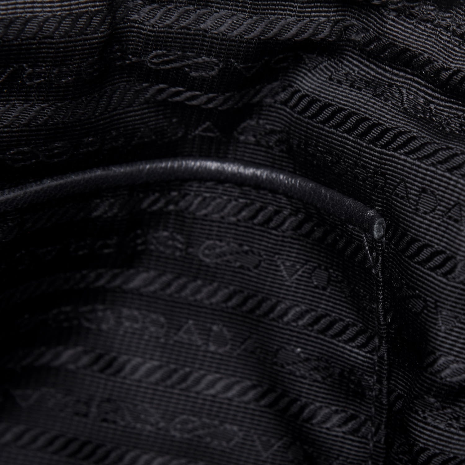 Prada Nappa Gaufre Satchel Black 15 of 23