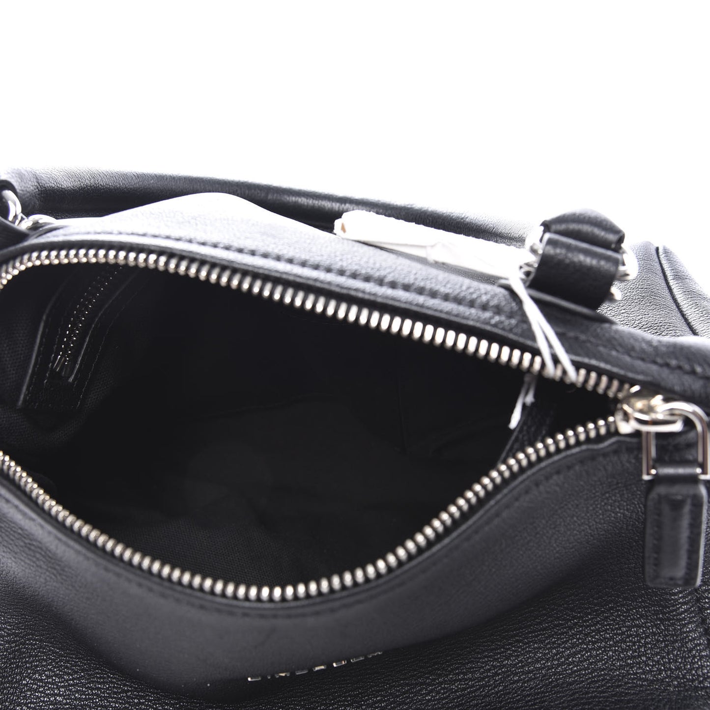 Sugar Goatskin Small Pandora Black