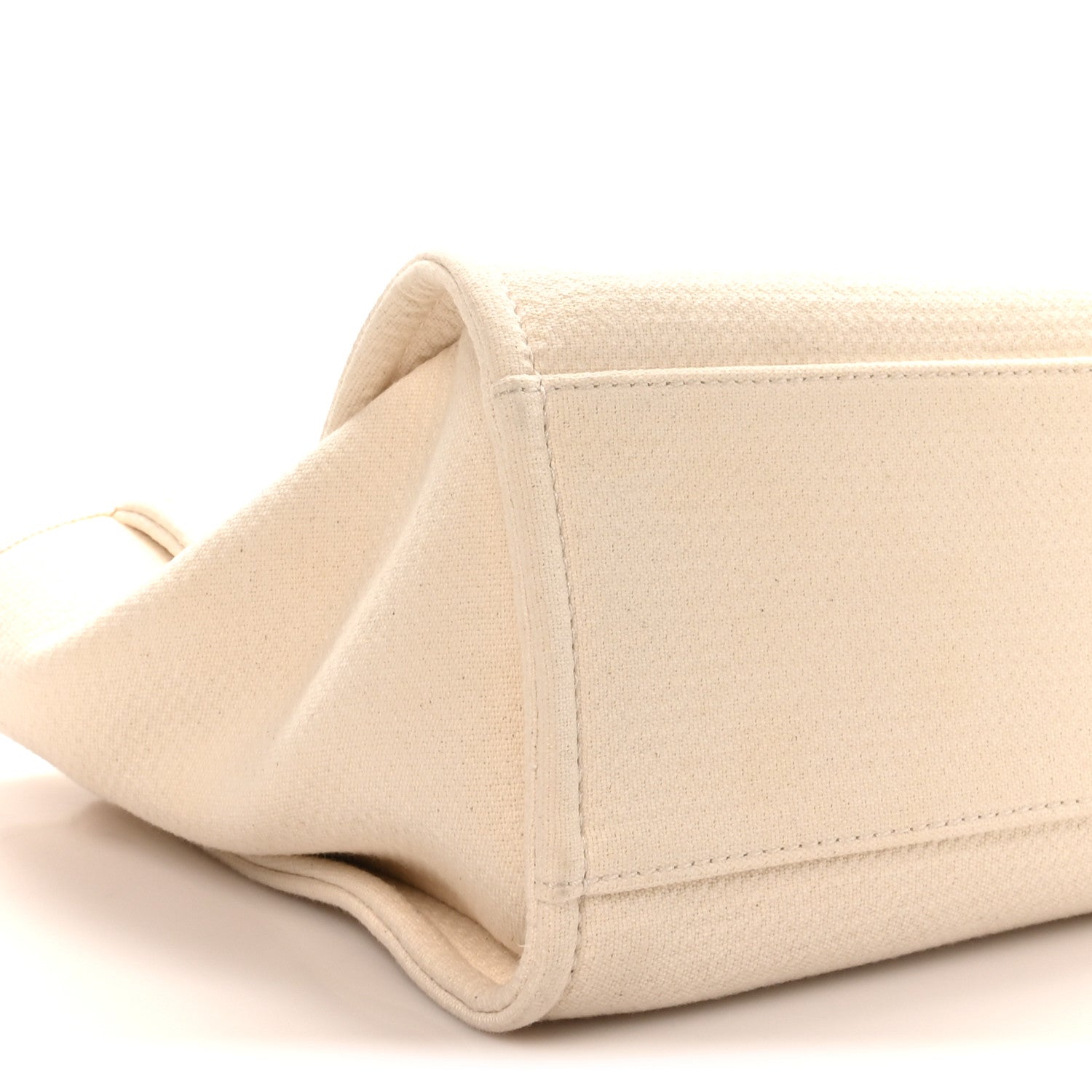 Chanel Mixed Fibers Small Deauville Tote White 4 of 10
