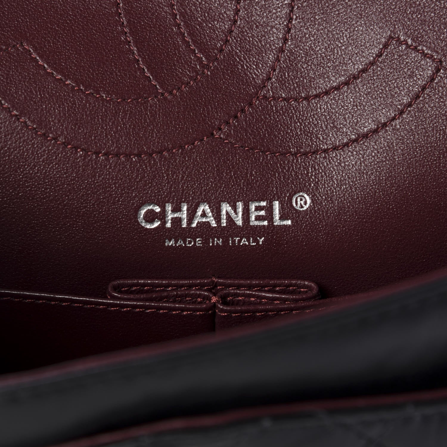 Chanel Aged Calfskin Quilted 2.55 Reissue 225 Flap Black 8 of 11