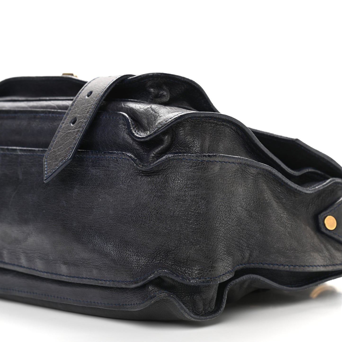 Lambskin Medium PS1 Satchel Midnight