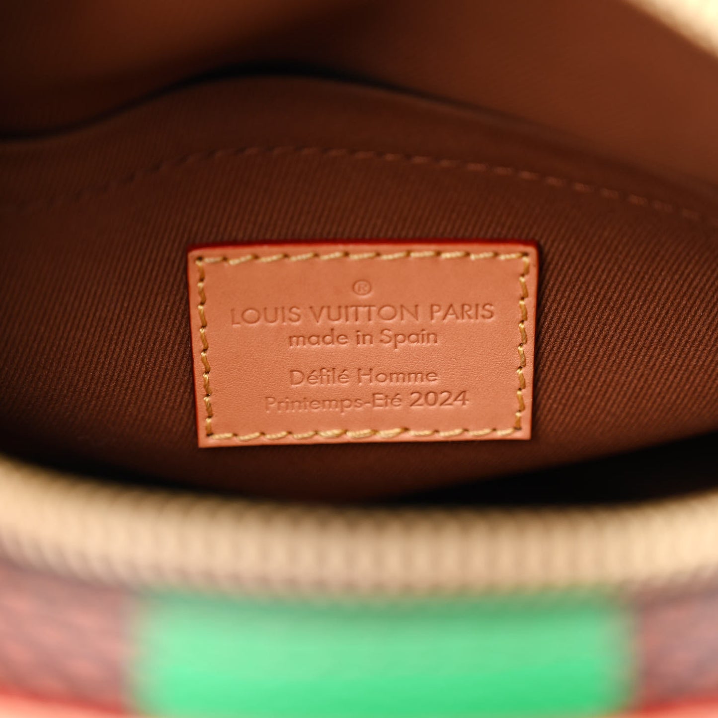 Damier Pop Chess Messenger Green