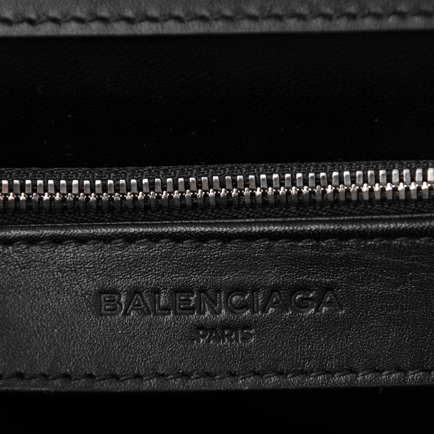 Balenciaga Smooth Calfskin Le Dix Cartable S Shoulder Bag Black 6 of 7