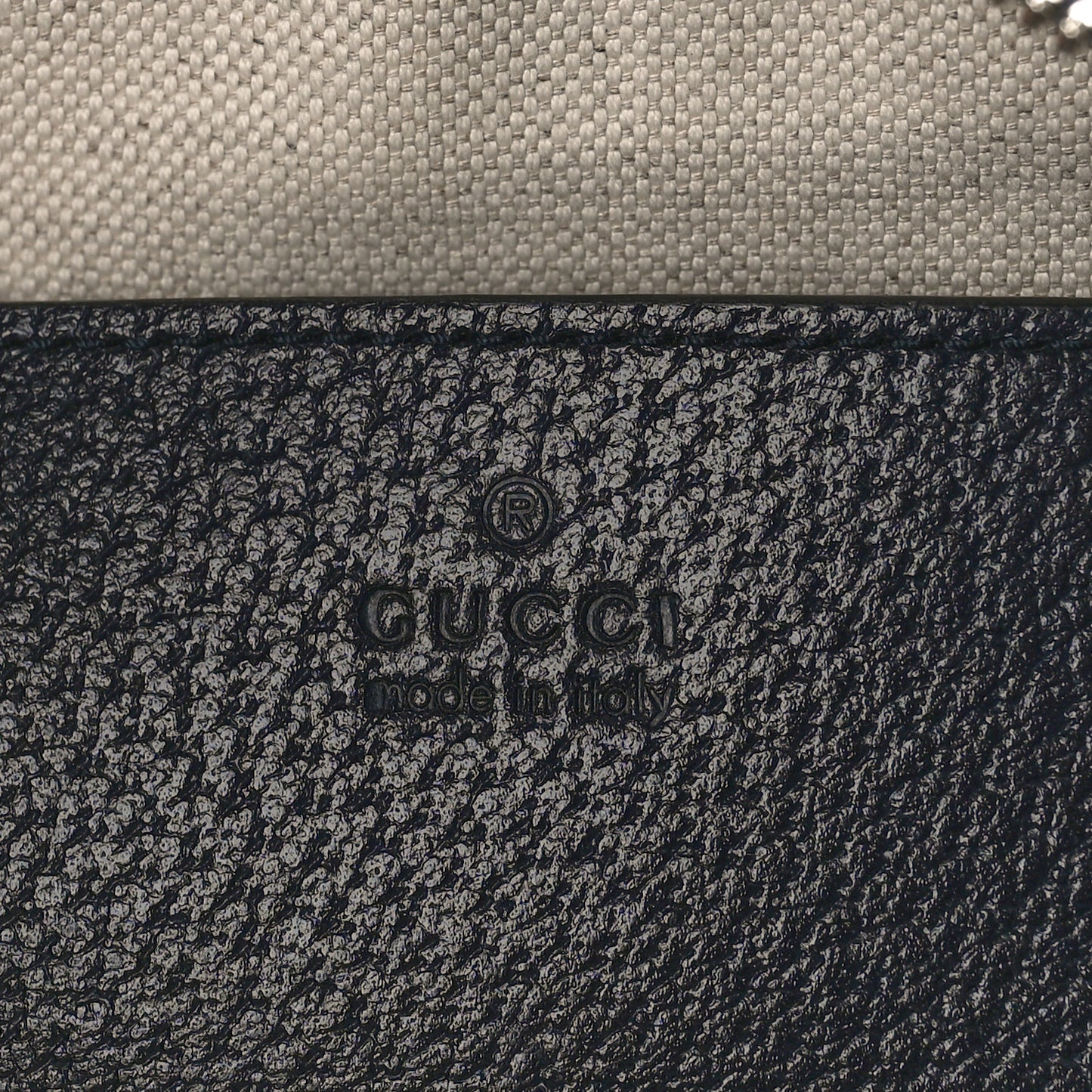 GG Supreme Monogram Textured Dollar Calfskin Web Small Ophidia Camera Bag Beige Blue