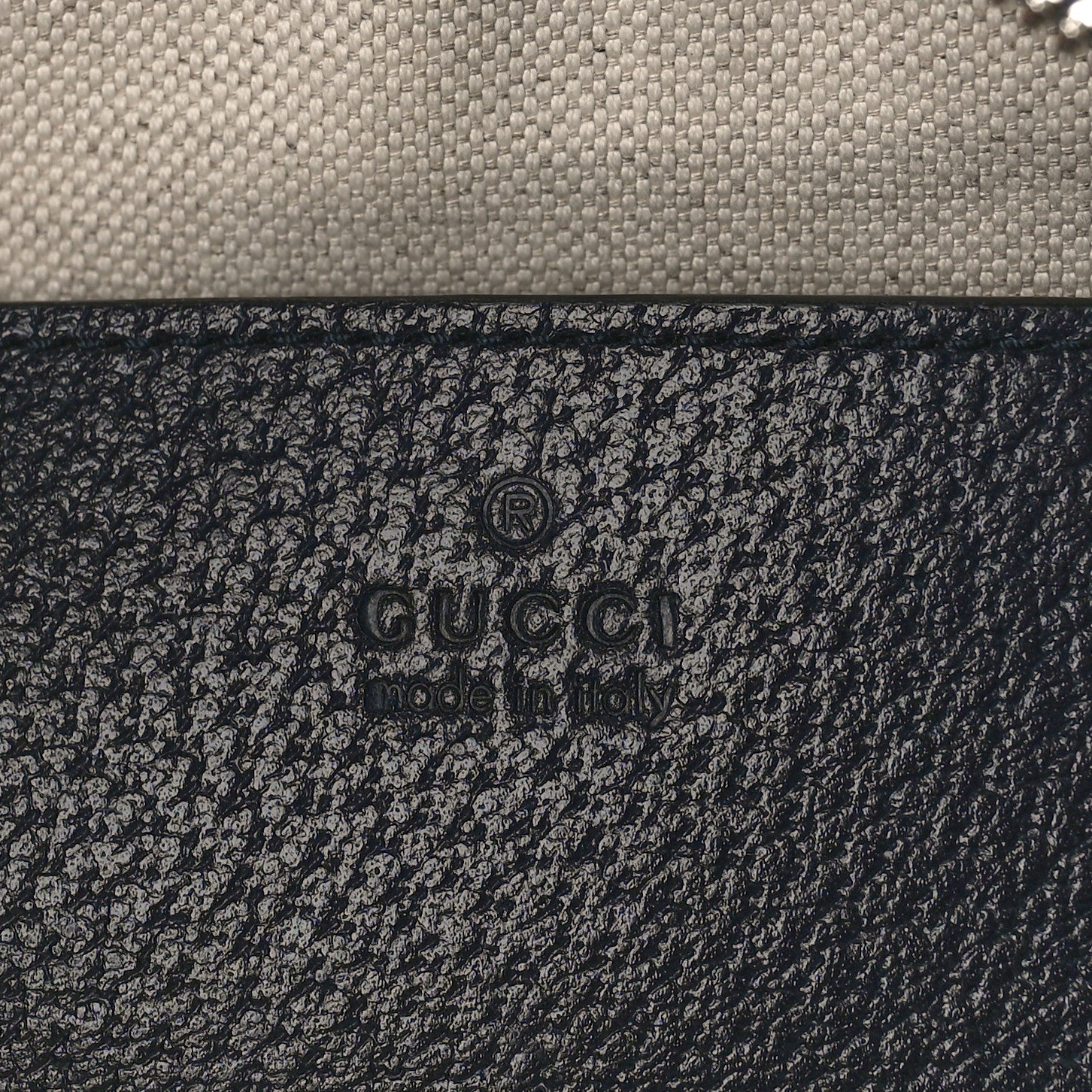 Gucci GG Supreme Monogram Textured Dollar Calfskin Web Small Ophidia Camera Bag Beige Blue 6 of 8