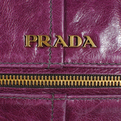 Prada Vitello Shine Hobo Erica 6 of 10