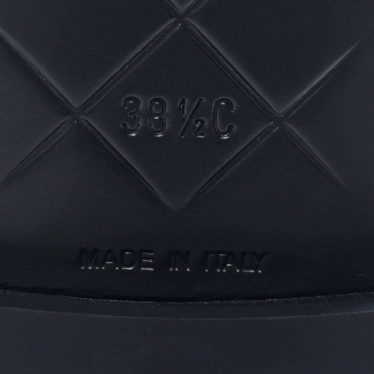 Lambskin Quilted CC Turnlock Loafers 38.5 Navy