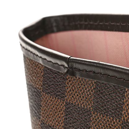 Louis Vuitton Damier Ebene Neo Neverfull MM Rose Ballerine 12 of 16