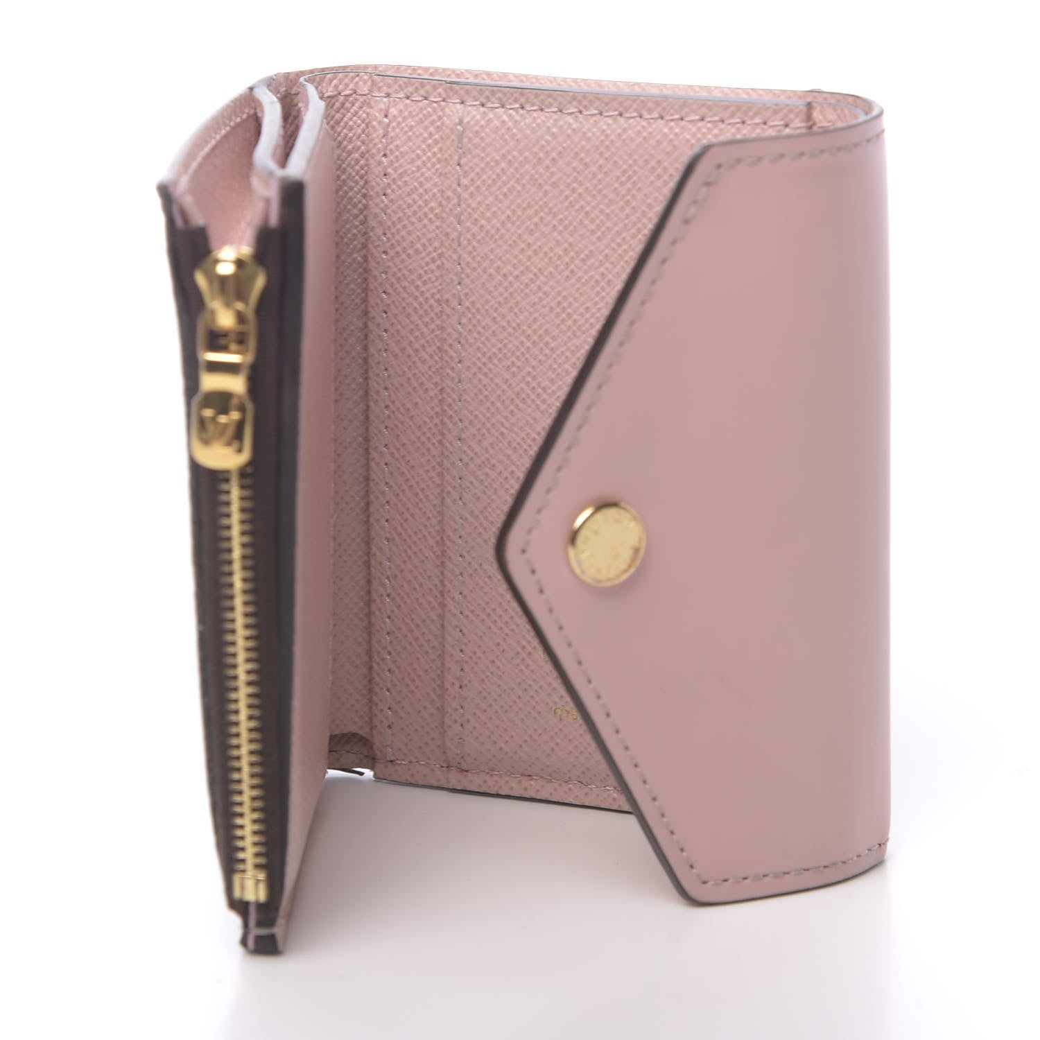 Louis Vuitton Monogram Zoe Wallet Rose Ballerine 5 of 11