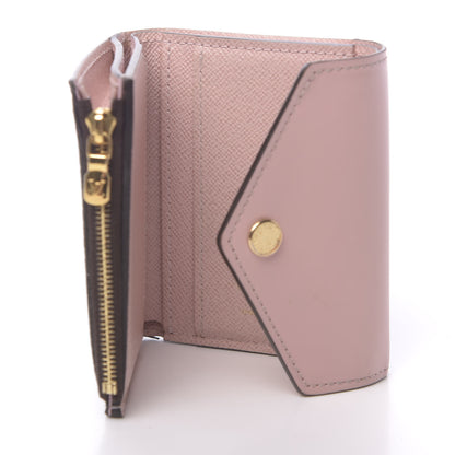 Louis Vuitton Monogram Zoe Wallet Rose Ballerine 5 of 11