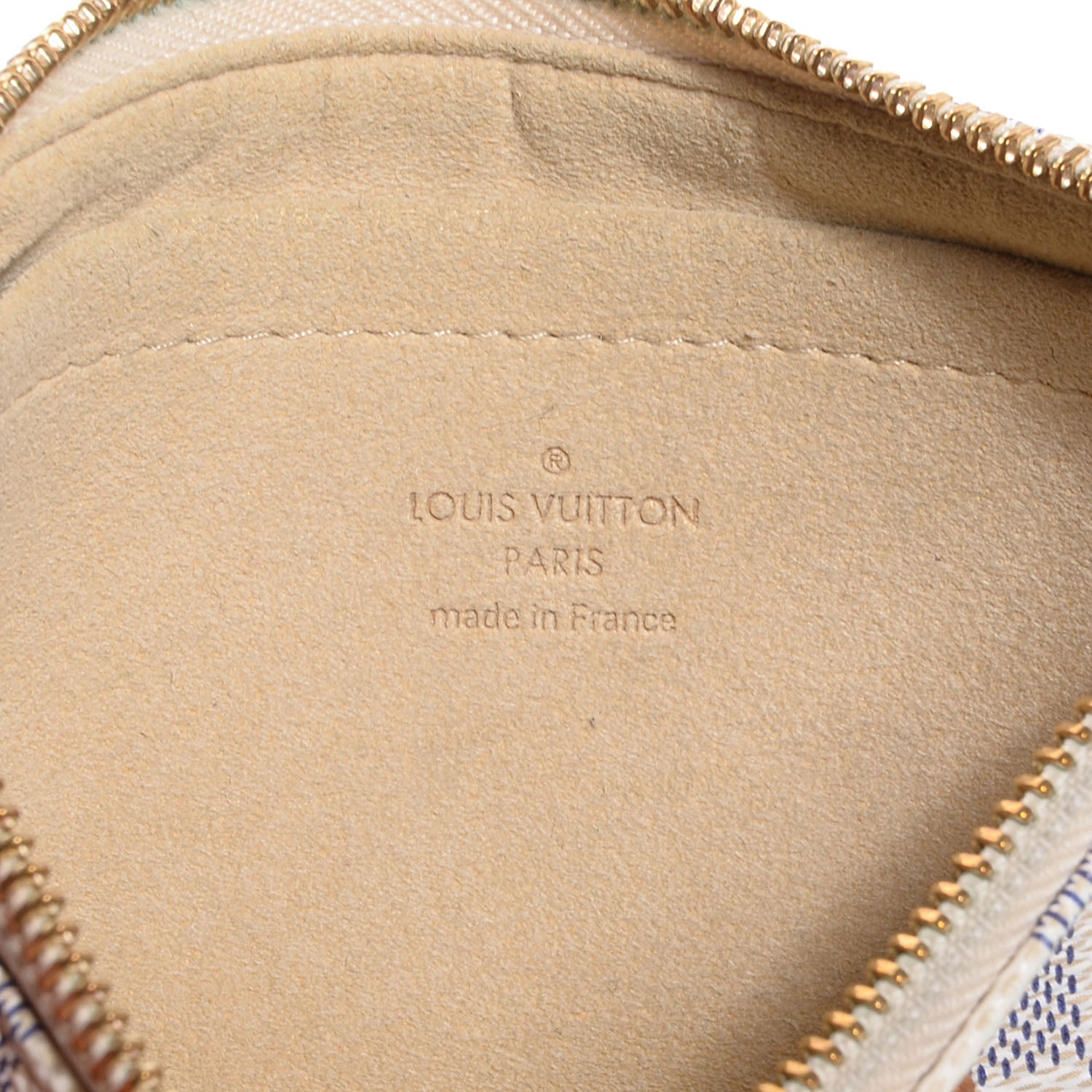 Louis Vuitton Damier Azur Pochette Milla MM 7 of 8